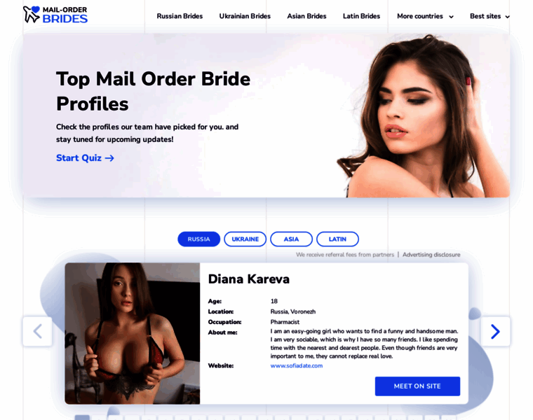Themailorderbride.com thumbnail