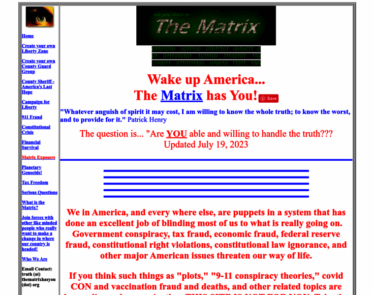 Thematrixhasyou.org thumbnail