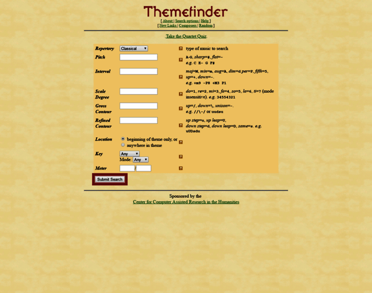 Themefinder.org thumbnail