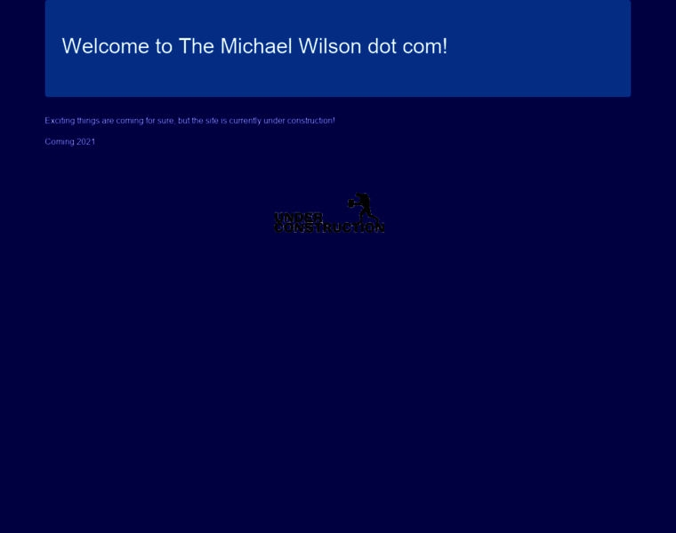Themichaelwilson.com thumbnail