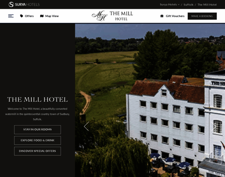 Themillhotelsudbury.co.uk thumbnail