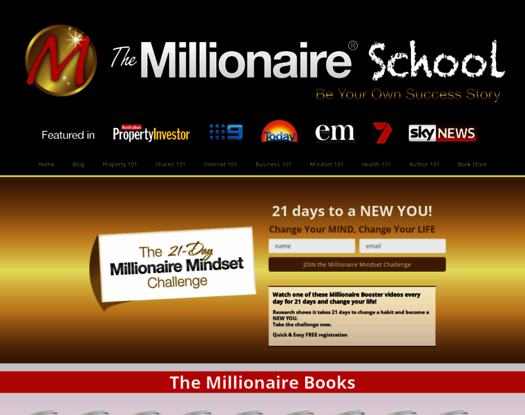 Themillionairebooks.com thumbnail