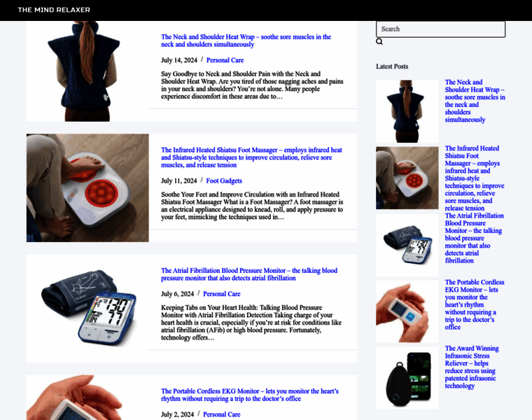 Themindrelaxer.com thumbnail