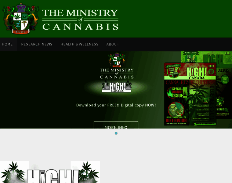 Theministryofcannabis.com thumbnail