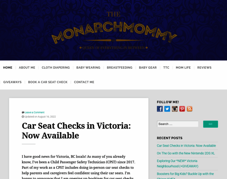 Themonarchmommy.com thumbnail