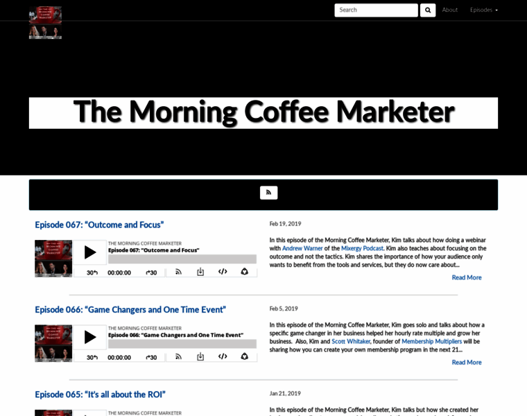 Themorningcoffeemarketer.libsyn.com thumbnail