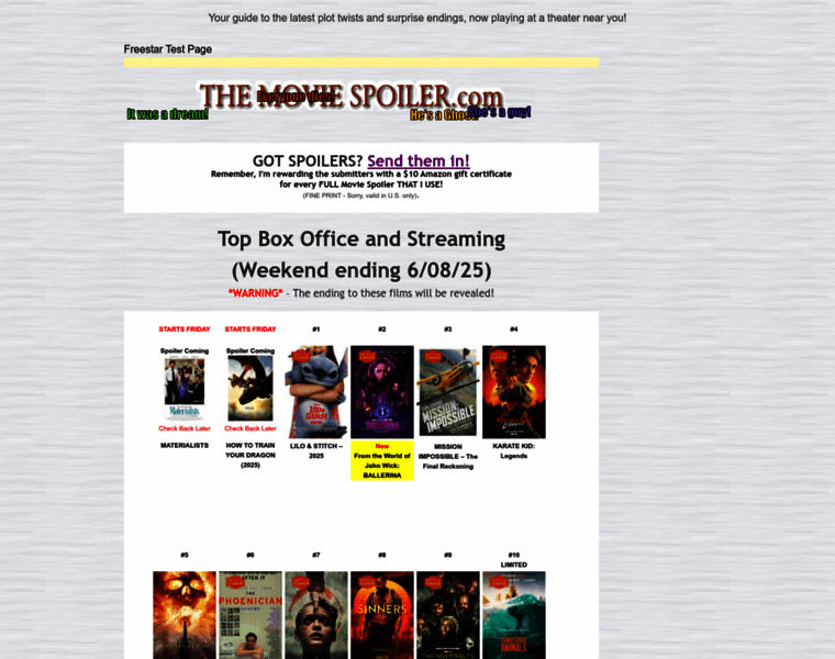 Themoviespoiler.com thumbnail
