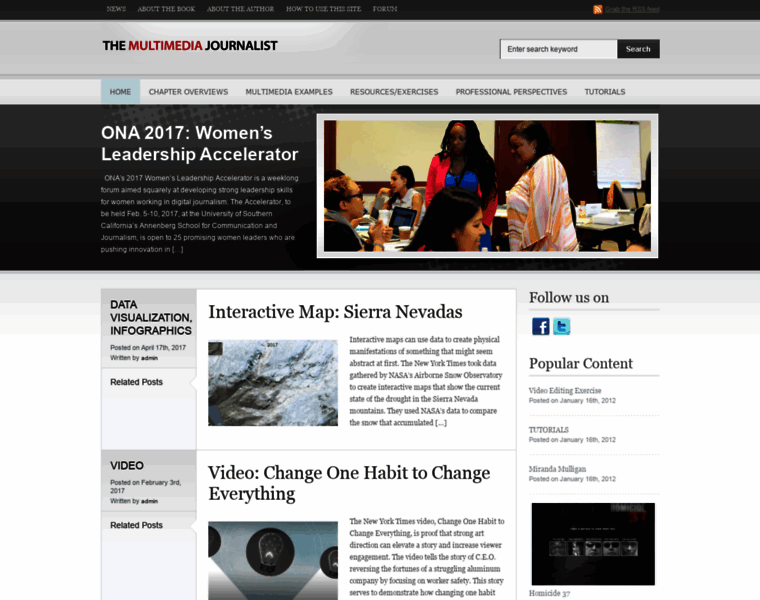 Themultimediajournalist.net thumbnail