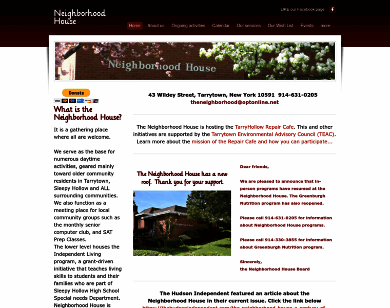 Theneighborhoodhouse.org thumbnail
