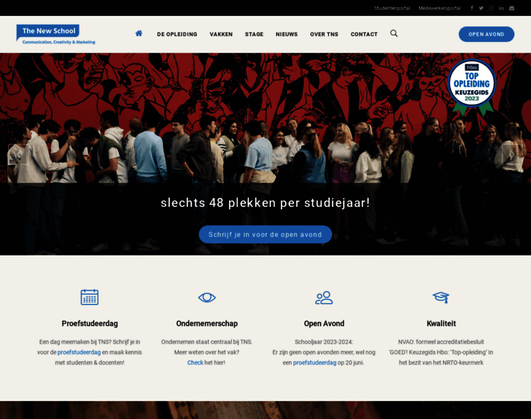 Thenewschool.nl thumbnail
