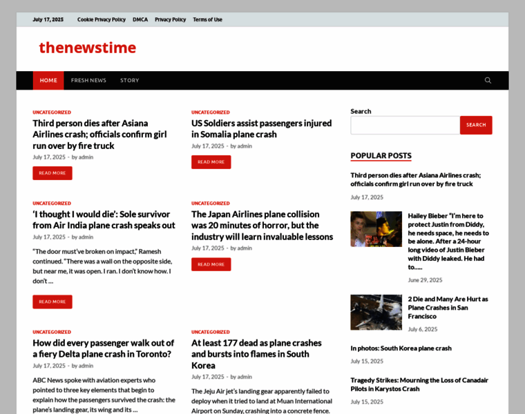 Thenewstime.info thumbnail