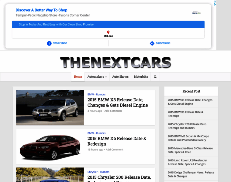 Thenextcars.com thumbnail