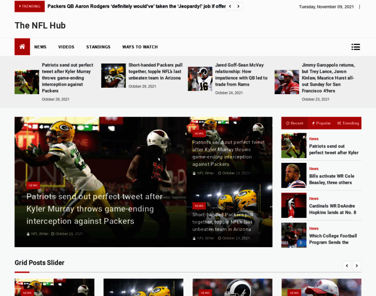 Thenflhub.com thumbnail
