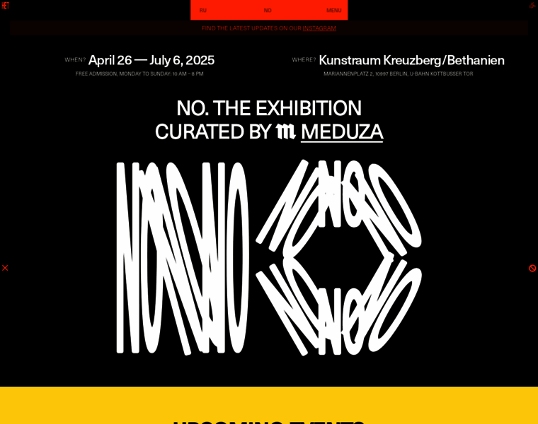 Thenoexhibition.io thumbnail Thenoexhibition.io thumbnail