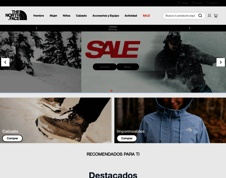 Thenorthface.com.mx thumbnail