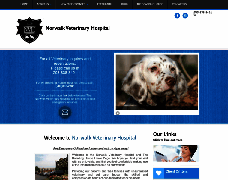 Thenorwalkvethospital.com thumbnail