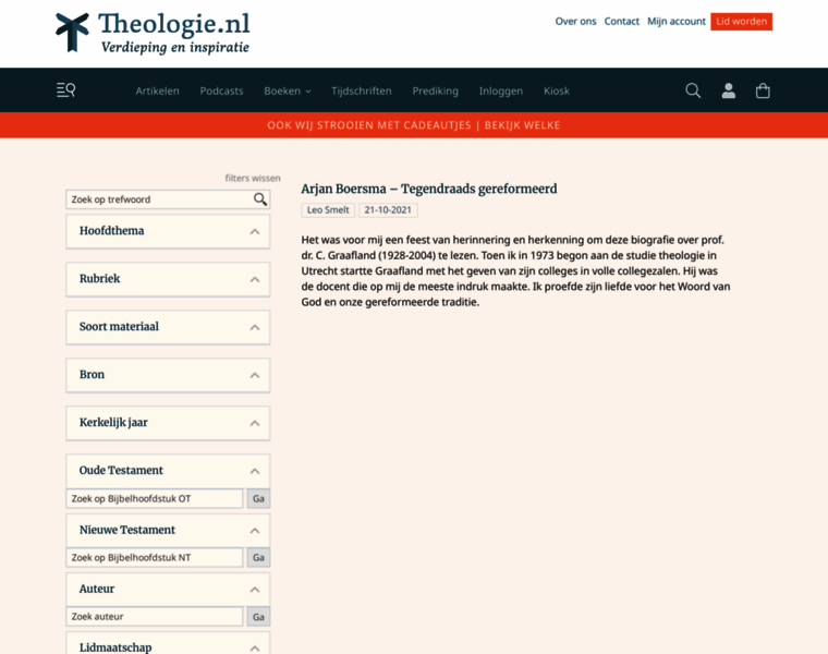 Theoblogie.nl thumbnail