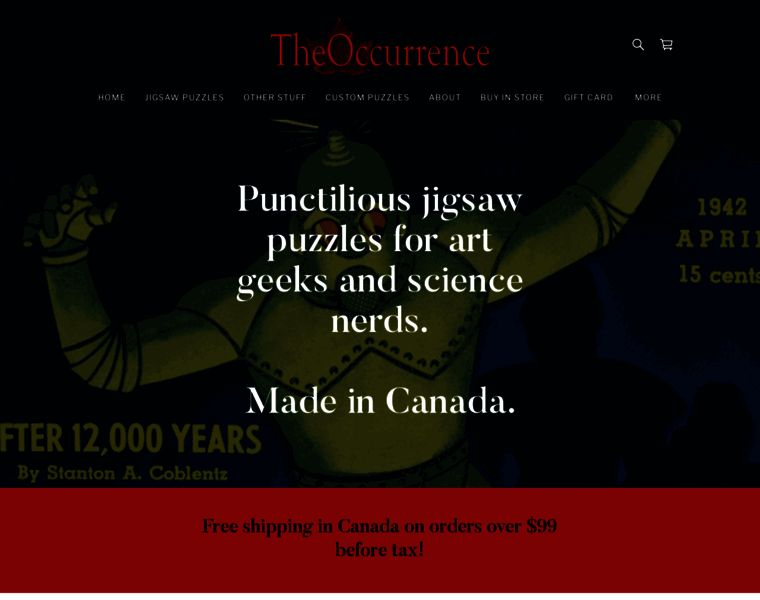 Theoccurrence.ca thumbnail