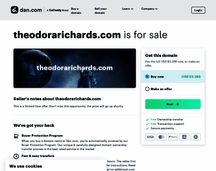 Theodorarichards.com thumbnail
