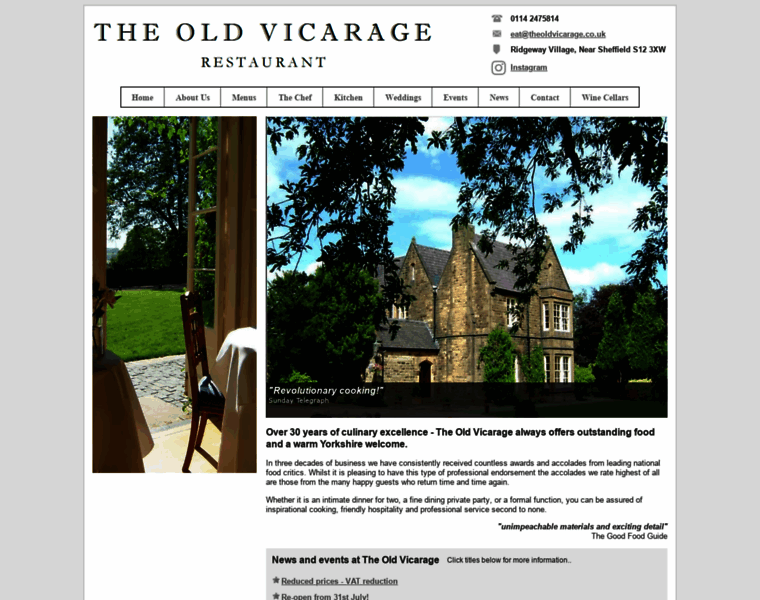 Theoldvicarage.co.uk thumbnail