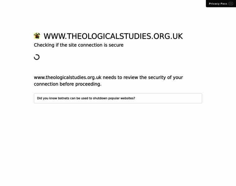 Theologicalstudies.org.uk thumbnail