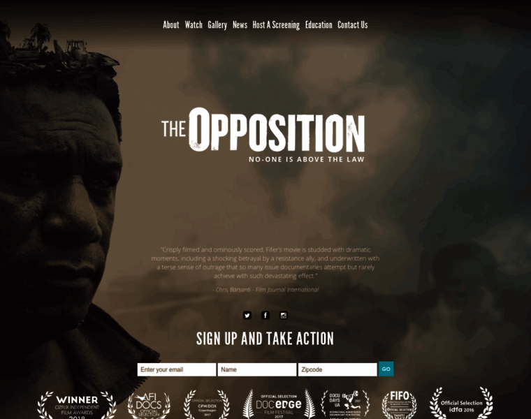 Theoppositionfilm.com thumbnail
