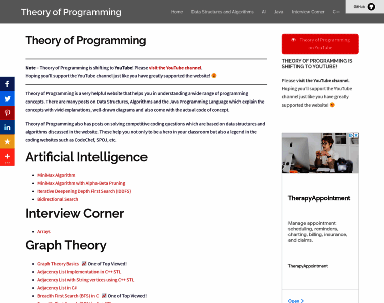 Theoryofprogramming.com thumbnail