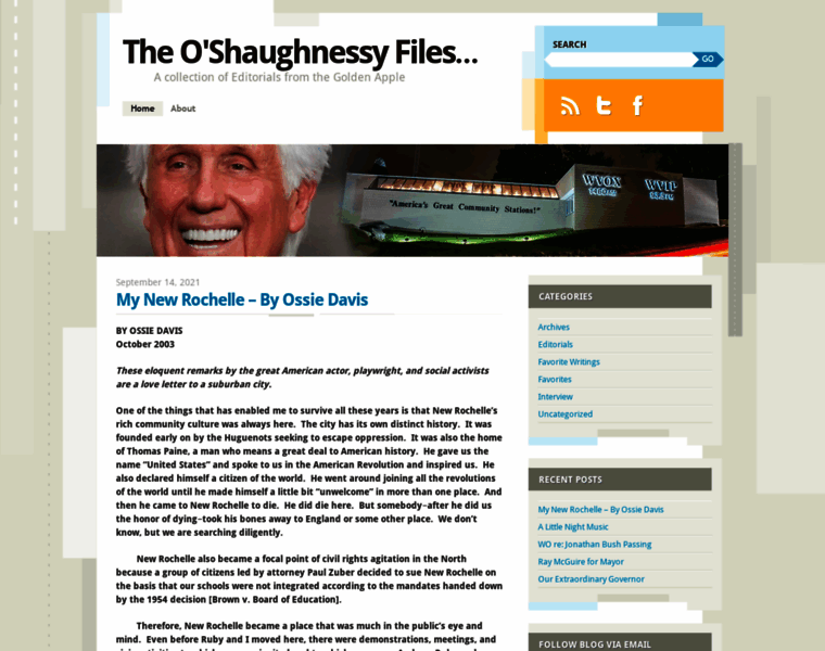 Theoshaughnessyfiles.com thumbnail