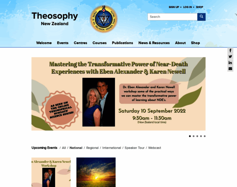 Theosophy.nz thumbnail