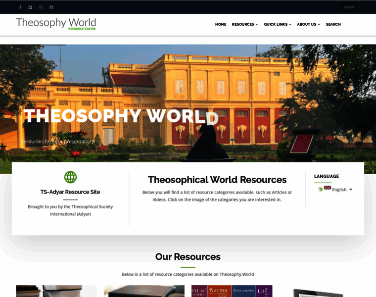 Theosophy.world thumbnail