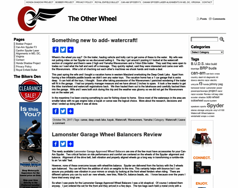 Theotherwheel.com thumbnail