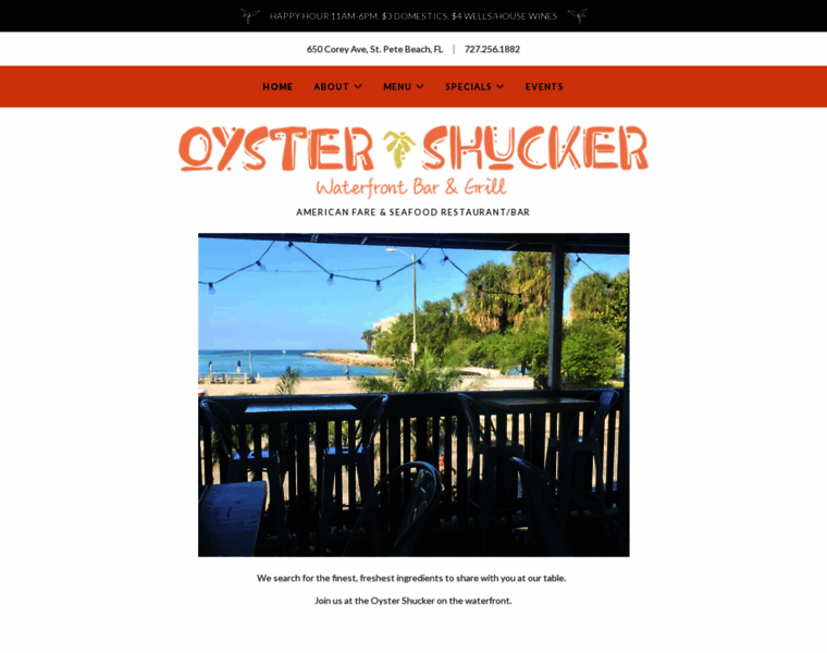 Theoystershucker.com thumbnail