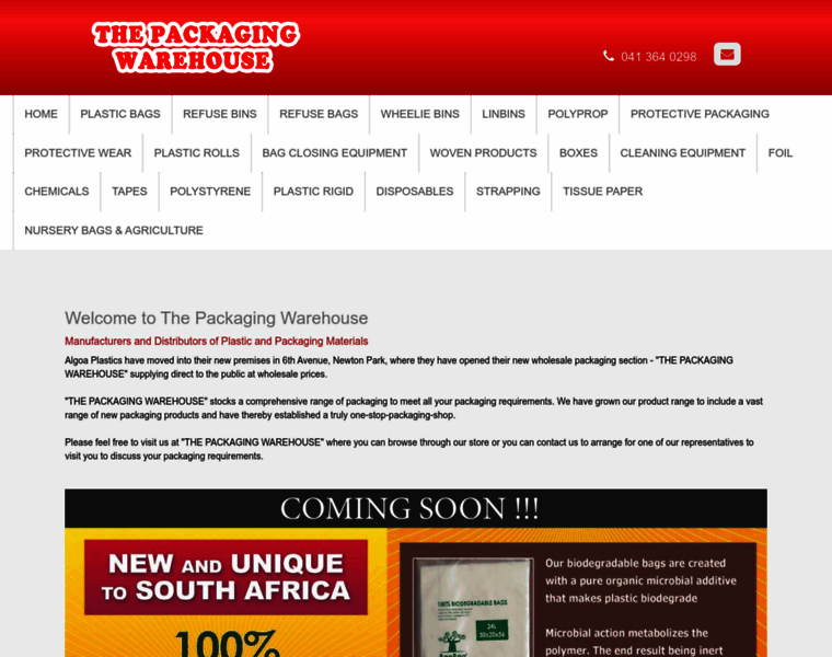 Thepackagingwarehouse.co.za thumbnail
