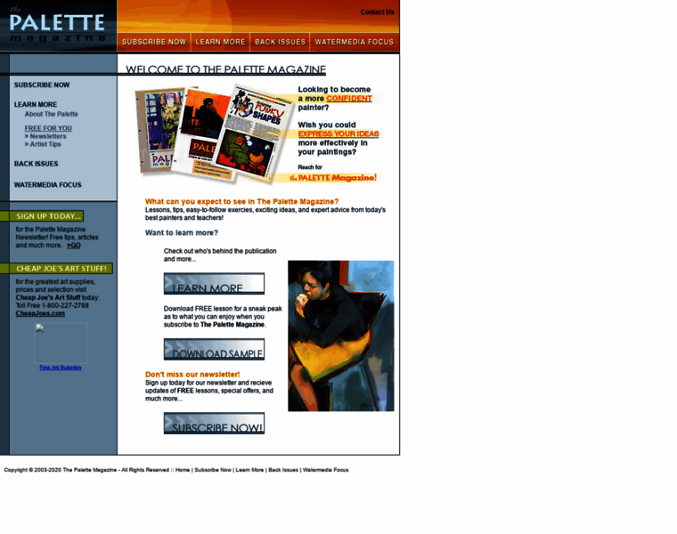 Thepalettemagazine.com thumbnail
