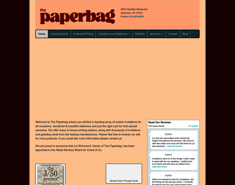 Thepaperbagonline.com thumbnail