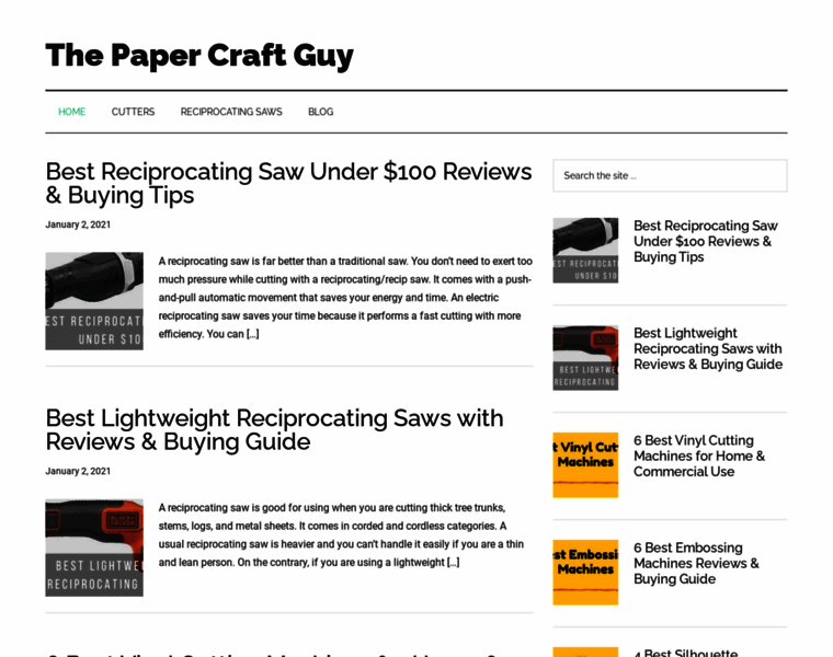 Thepapercraftguy.com thumbnail