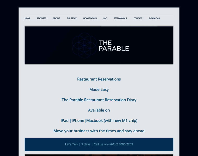 Theparableapp.com thumbnail