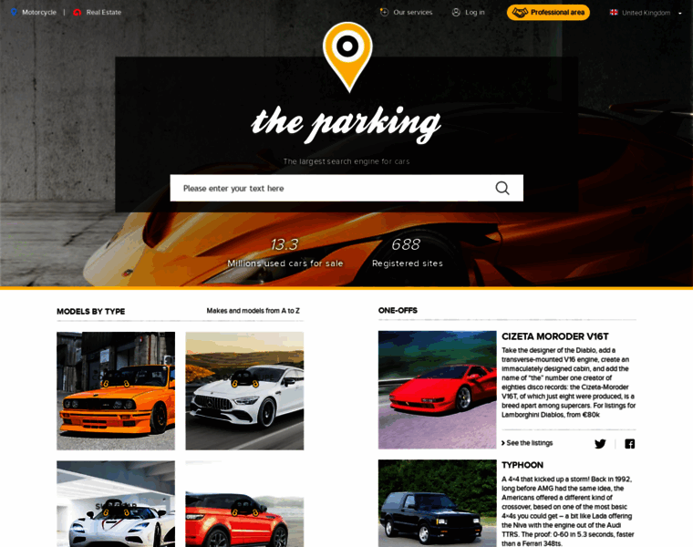 Theparking-cars.co.uk thumbnail