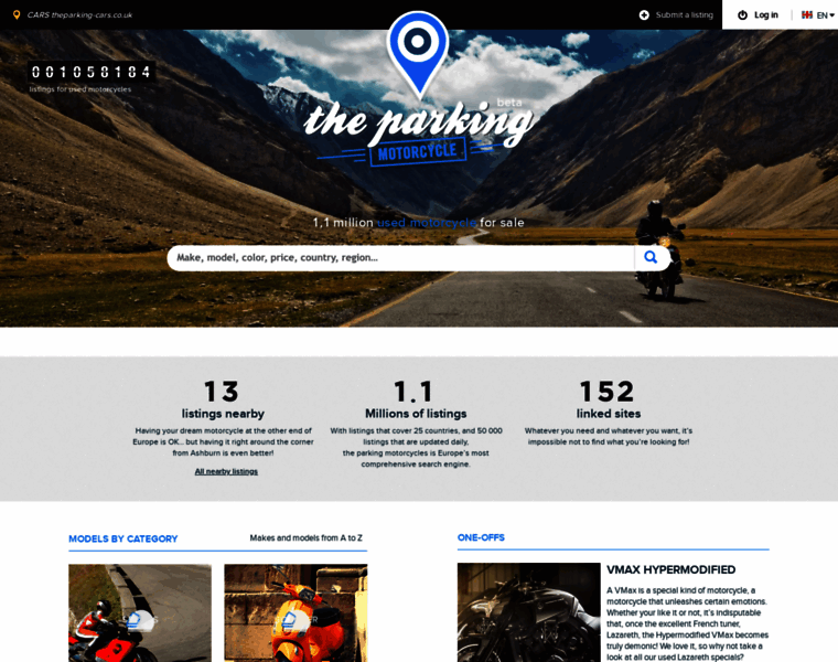 Theparking-motorcycle.co.uk thumbnail