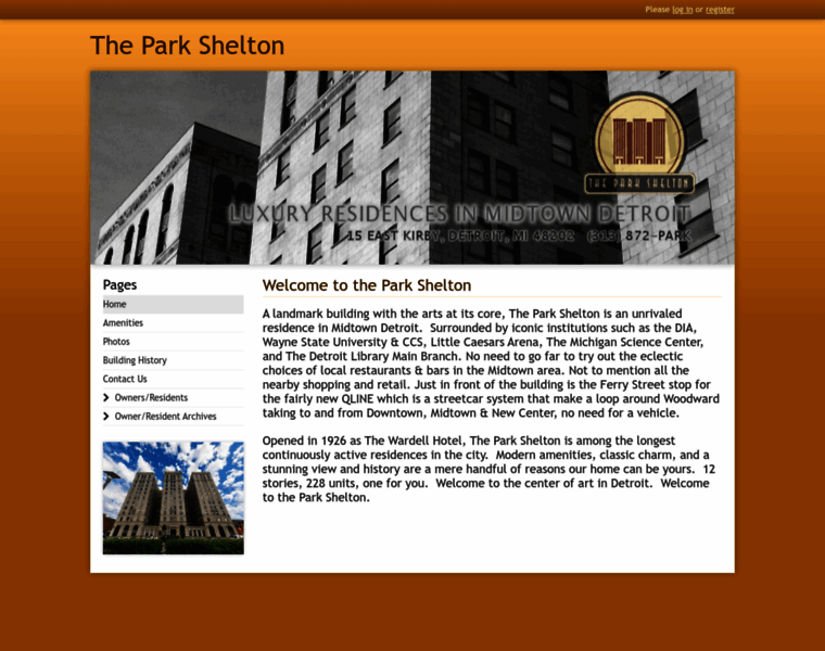 Theparkshelton.com thumbnail