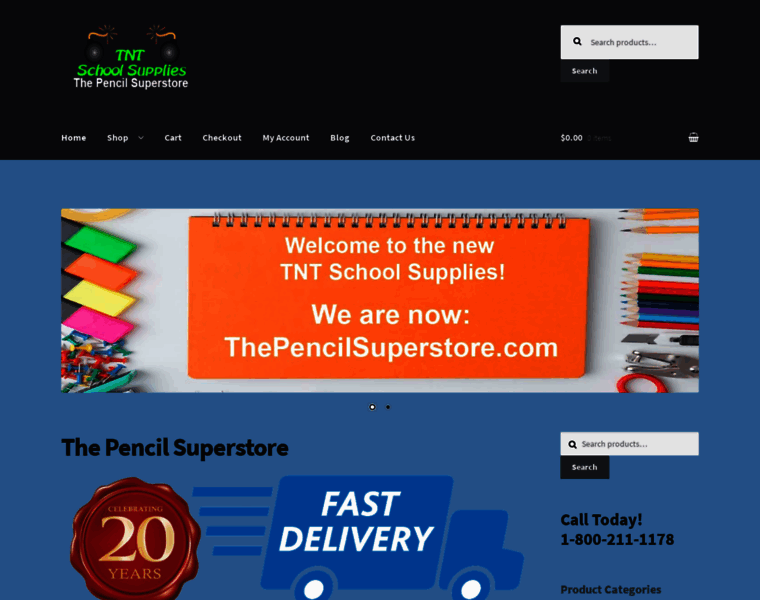 Thepencilsuperstore.com thumbnail