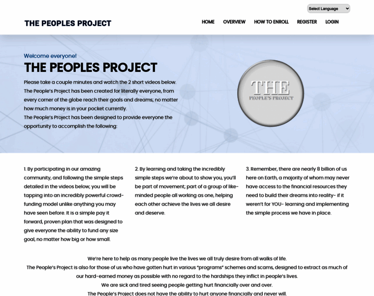 Thepeoplesproject.cc thumbnail