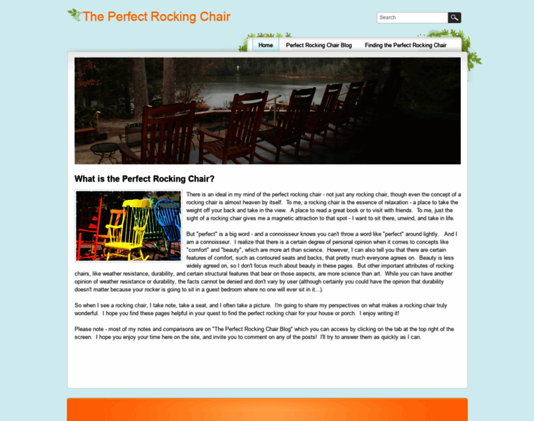 Theperfectrockingchair.com thumbnail