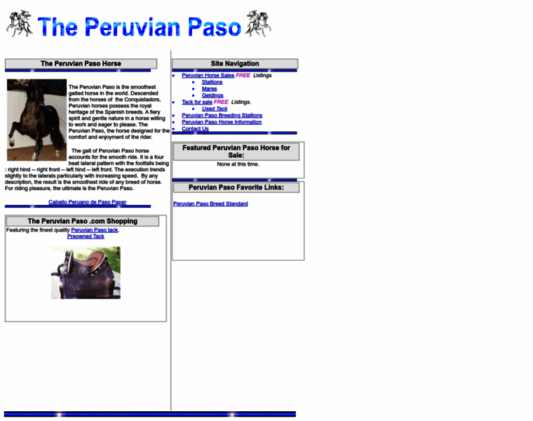 Theperuvianpaso.com thumbnail Theperuvianpaso.com thumbnail