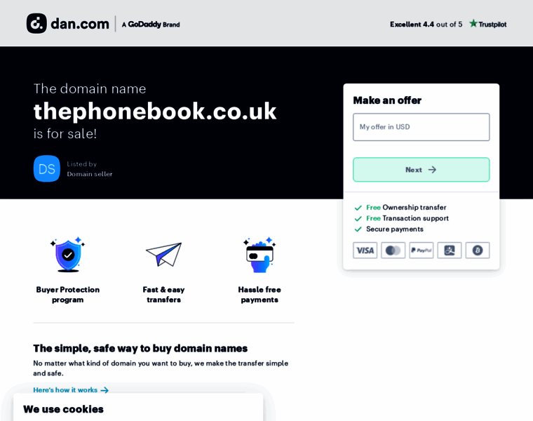 Thephonebook.co.uk thumbnail