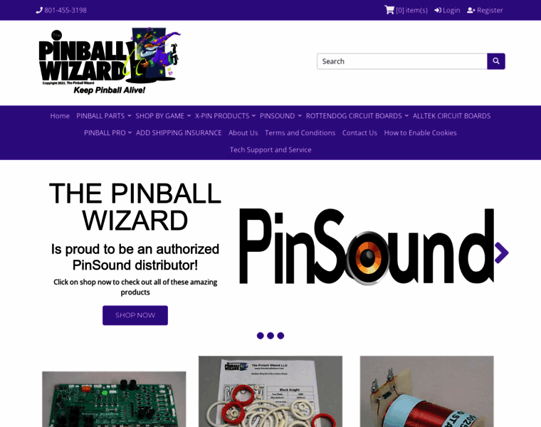 Thepinballwizard.net thumbnail