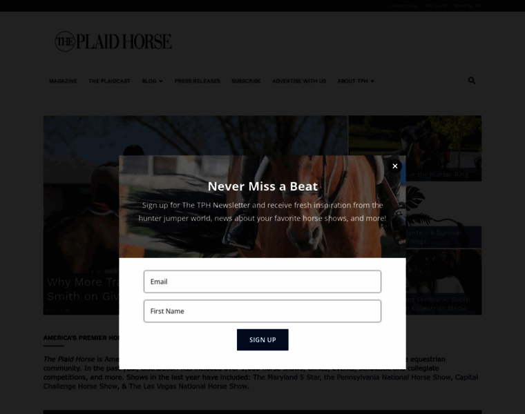 Theplaidhorse.com thumbnail Theplaidhorse.com thumbnail