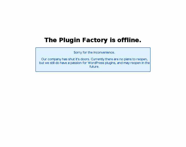 Thepluginfactory.co thumbnail