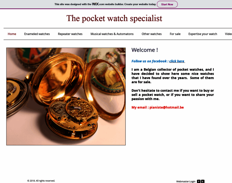 Thepocketwatchspecialist.com thumbnail