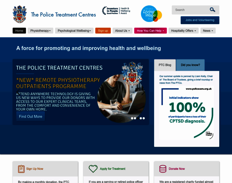 Thepolicetreatmentcentres.org thumbnail